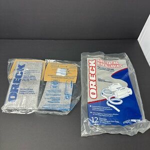 Genuine Oreck Housekeeper Canister PKBB12OF Celoc Charcoal Filter Bags 11 Pack